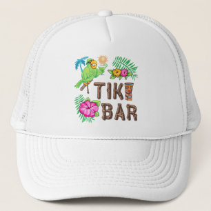 CASQUETTE BARRE TROPICALE TIKI