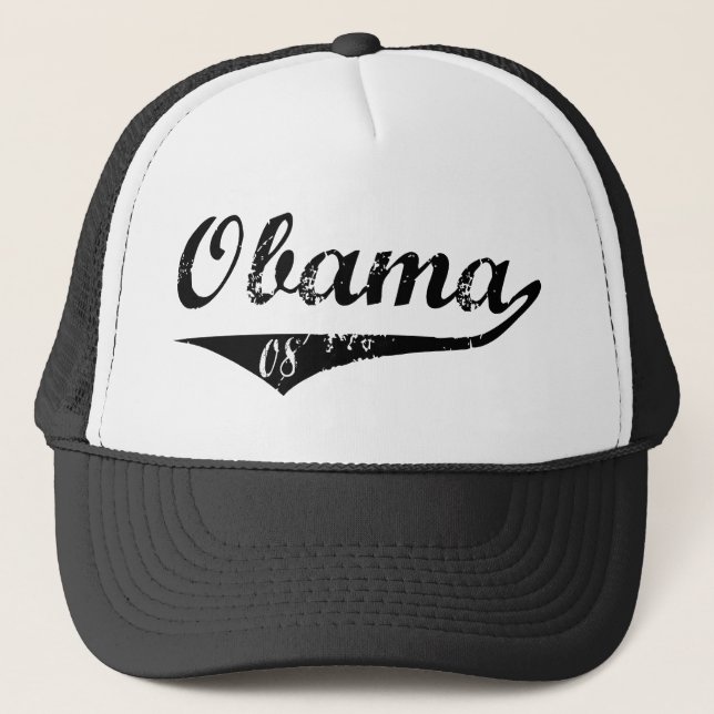 Casquette Base-ball Obama 08 (Devant)