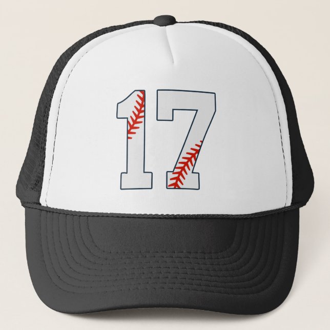 Casquette Baseball Jersey Number 17 (Devant)