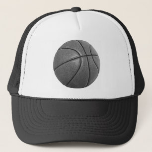 Casquette Basket-ball en niveaux de gris