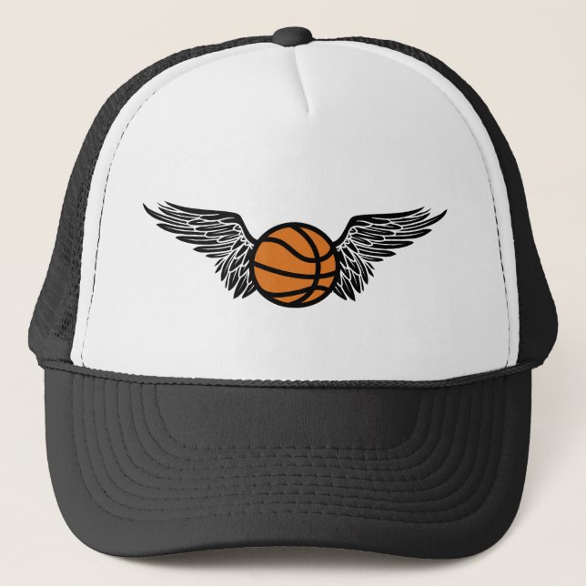 Casquette basketball. aile. (Devant)