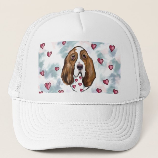 Casquette Basset Hound (Devant)