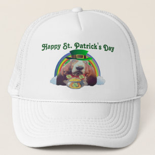Casquette Basset Hound Bonne St. Patrick's Day