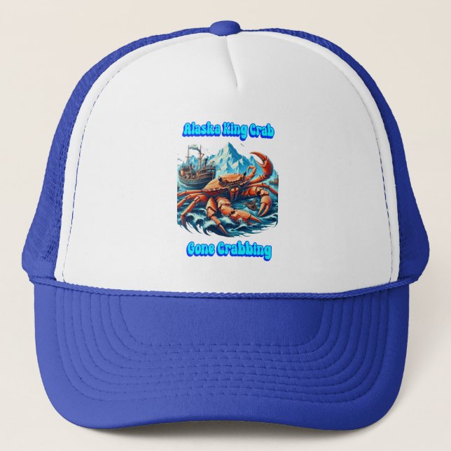 Casquette Bâtard de crabe ancien du roi de l'Alaska (Devant)