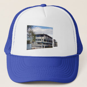 Casquette Bateau de rivière en art pop out,