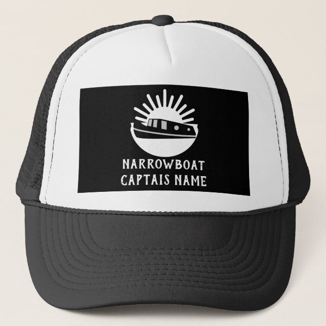 Casquette Bateau Narrowboat Canal Bateau Living Porte Voyage (Devant)