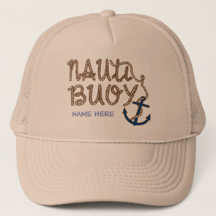Casquette Bateau nautique de balise de Nauti avec l'ancre