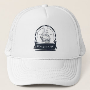 Casquette Bateau nautique personnalisé