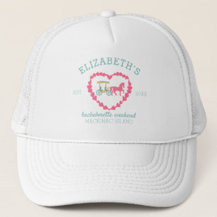 Casquette Bateau tiré à cheval de l'île Mackinac Bachelorett