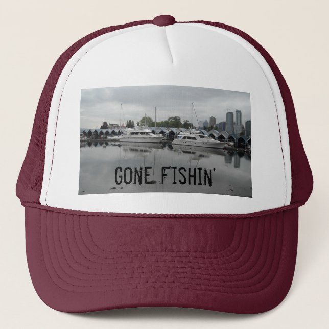 Casquette Bateaux de pêche partis (Devant)