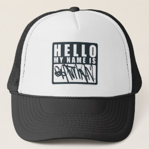 Casquette Batman Hello My Name is Batman Logo