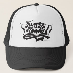 Casquette Batman   Logo du nom du graffiti