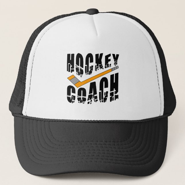 Casquette Bâton entraîneur de hockey (Devant)
