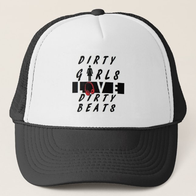 Casquette Battements sales d'amour sale de filles (Devant)