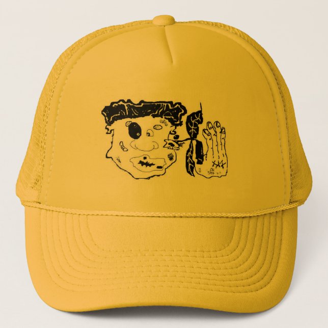 Casquette battre l'art graphique (Devant)