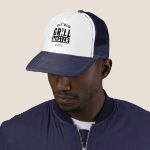 Casquette BBQ Grill Master Personnalisé Meilleur papa Père