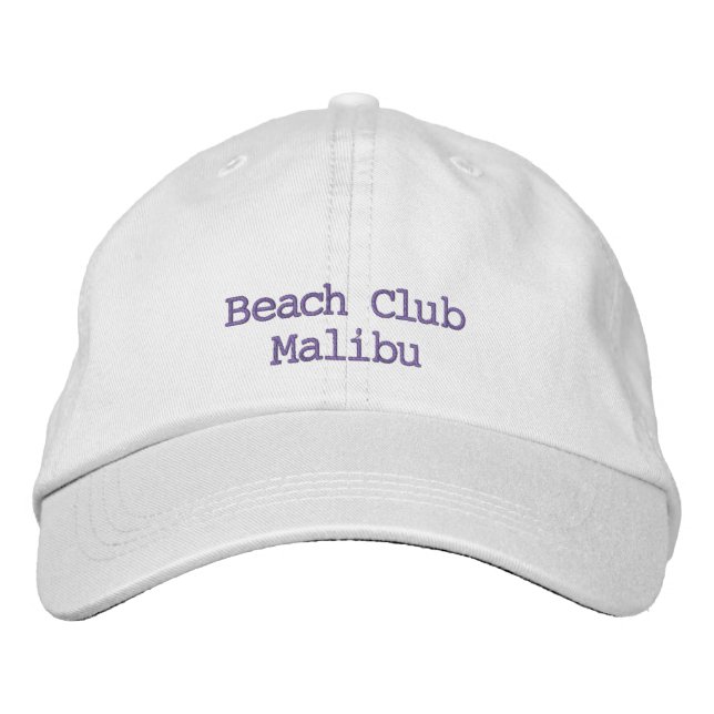 Casquette Beach Club (Devant)