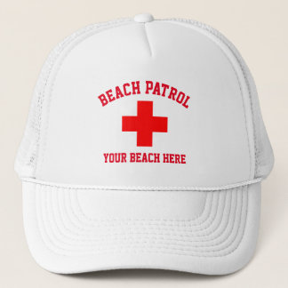 Casquette Beach Parol Lifeguard Personnaliser Trucker Hat