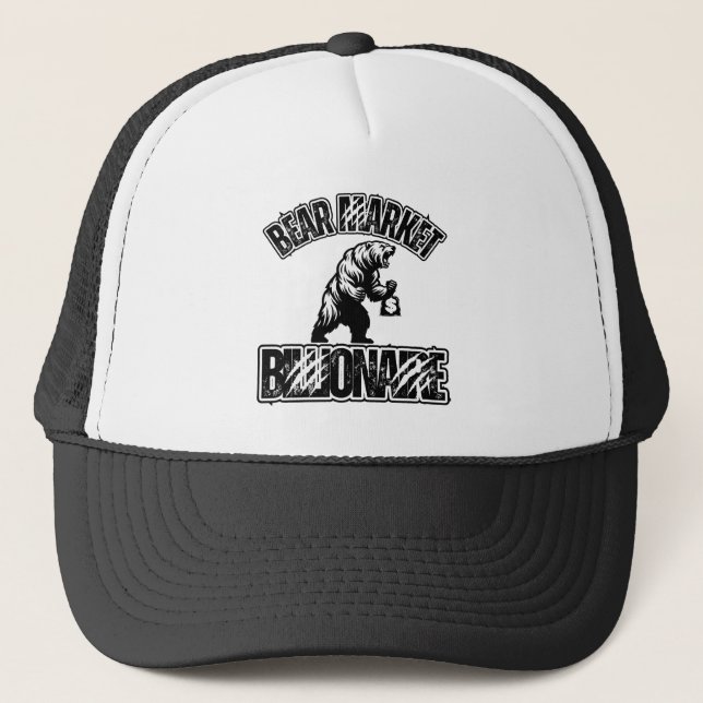 Casquette Bear Market Billionaire™ Claw & Capital Investor (Devant)