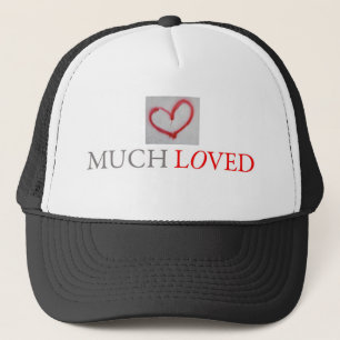 Casquette BEAUCOUP AIMÉ - Coeur de graffiti rouge