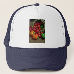 Casquette Beaux poivrons et tomates