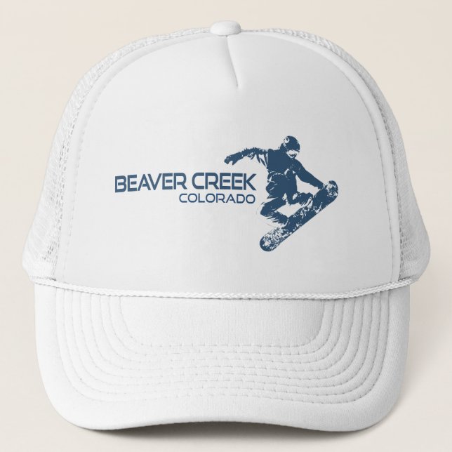 Casquette Beaver Creek Colorado Snowboardeur (Devant)