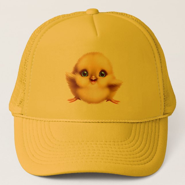 Casquette Bébé adorable poussin (Devant)