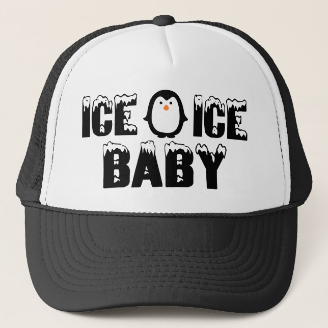 Casquette Bébé de glace de glace (Devant)