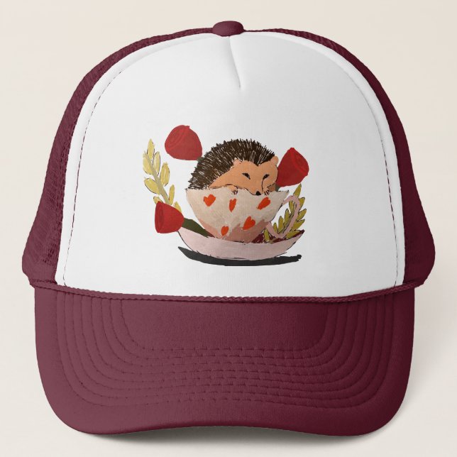 Casquette Bébé Hérisson (Devant)