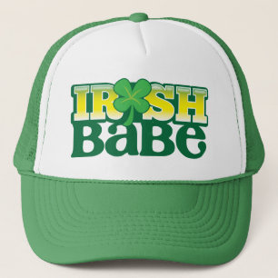 Casquette BÉBÉ IRLANDAIS ! mignon avec un shamrock