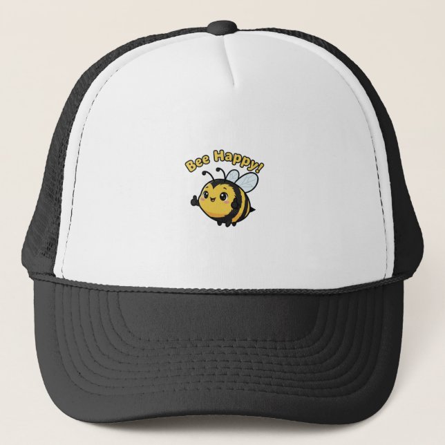 Casquette Bee Happy! (Devant)