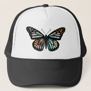 Casquette Bel art de papillon d'aquarelle