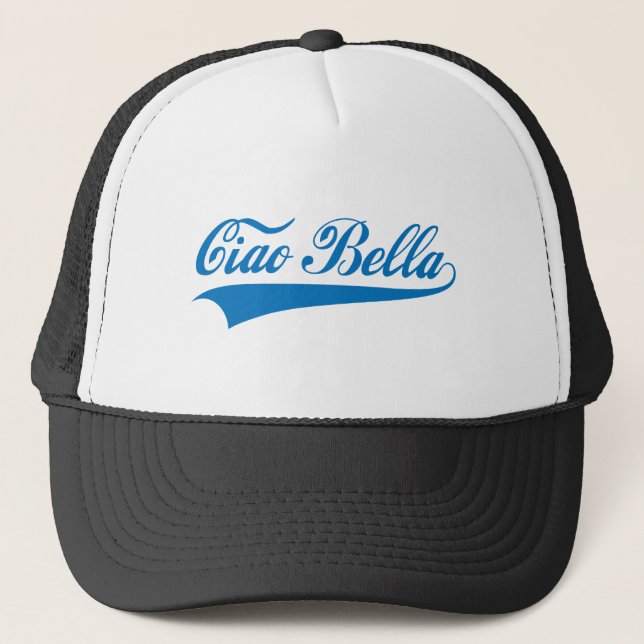 Casquette bella de ciao, salutation italienne, conception (Devant)
