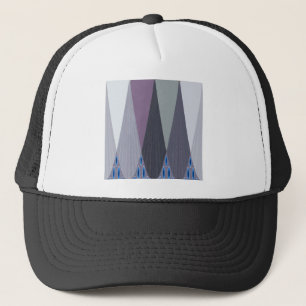 Casquette Belle impression Extraordinaire Chevron Design Art