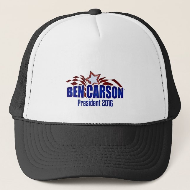 Casquette Ben Carson pour président - Eagle moderne 2016 (Devant)