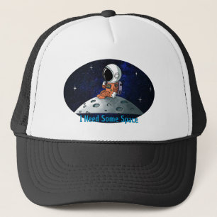 Casquette Besoin d'espace, astronaute, homme d'espace, perso