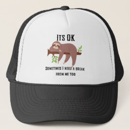Casquette Besoin d'une fente de rupture
