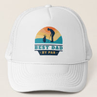 Best Dad By Par Retro Fête des pères Golf Lover