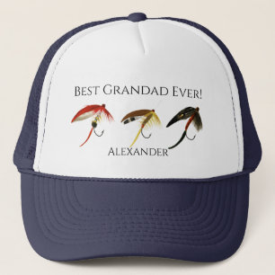 Casquette Best Grandad Ever! Fly Fish Fishermen Flyfishing