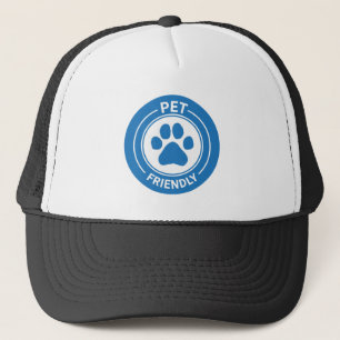 Casquette Best Westie Pet Friendly Drawn Paw - Blue