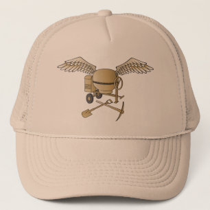 Casquette Bétonnière beige