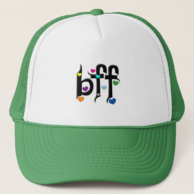 Casquette bff ~ coeurs (Devant)