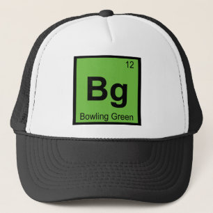 Casquette Bg - Bowling Green Kentucky Symbole Chimique