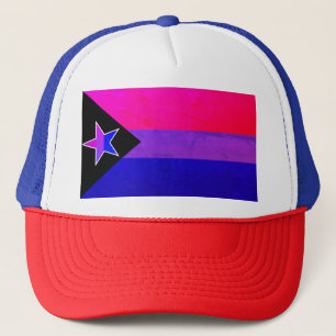 Casquette Bi Pride étoile drapeau