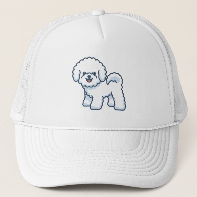 Casquette Bichon Frise (Devant)