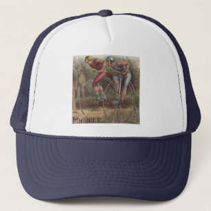 Casquette Bicyclettes victoriennes haute roue