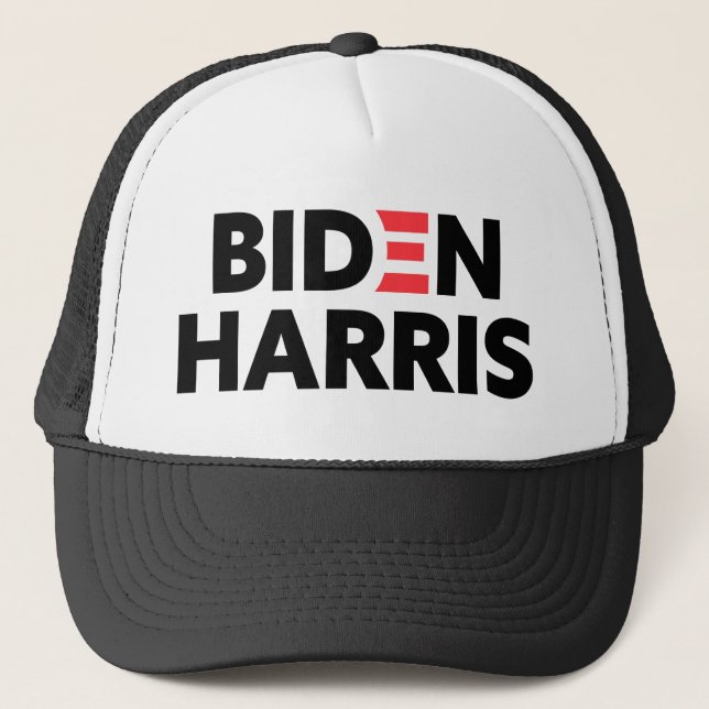 Casquette Biden / Harris Red Black White (Devant)