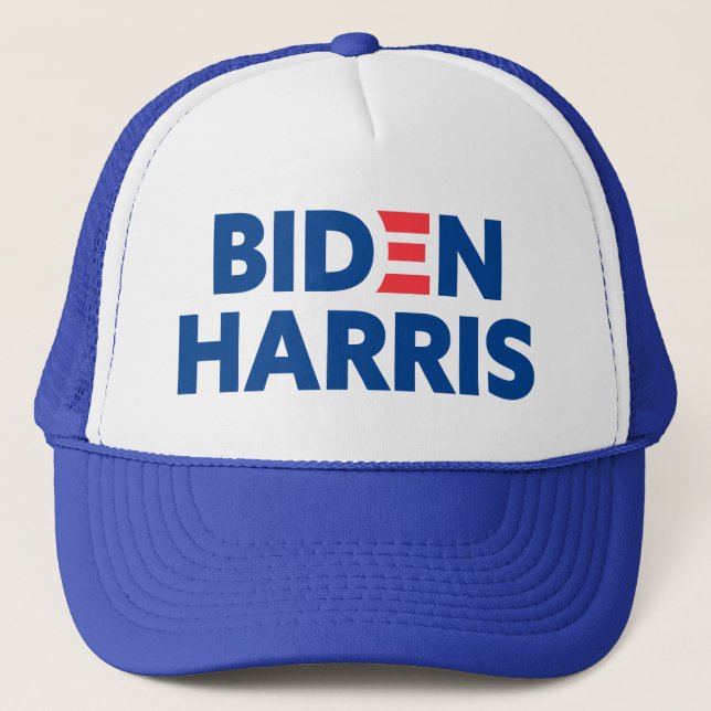 Casquette Biden / Harris White and Blue (Devant)