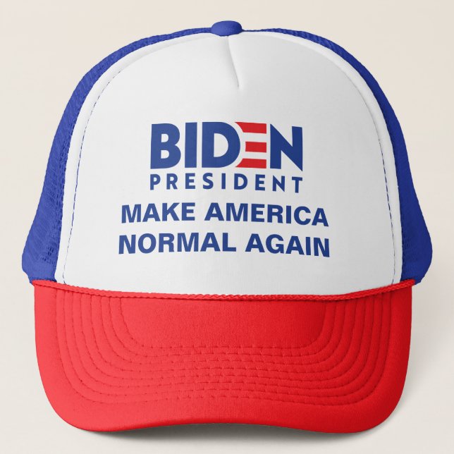 Casquette Biden, président Rendre l'Amérique normale (Devant)