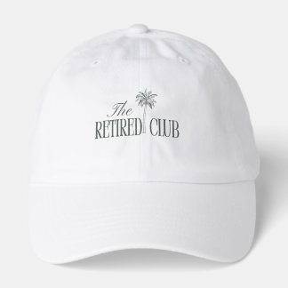 Casquette Bienvenue au Club des Retraités - Cadeau Amusant d
